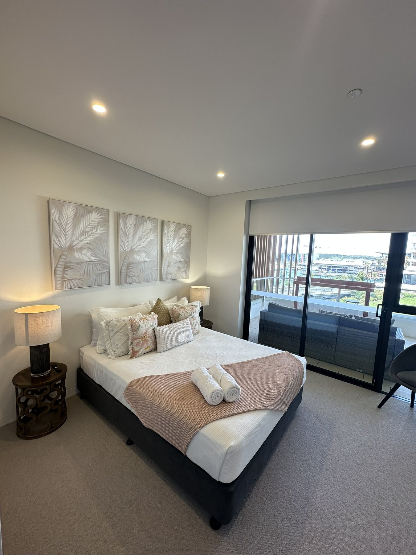 Airbnb, guest-ready bedroom prepared for arrival